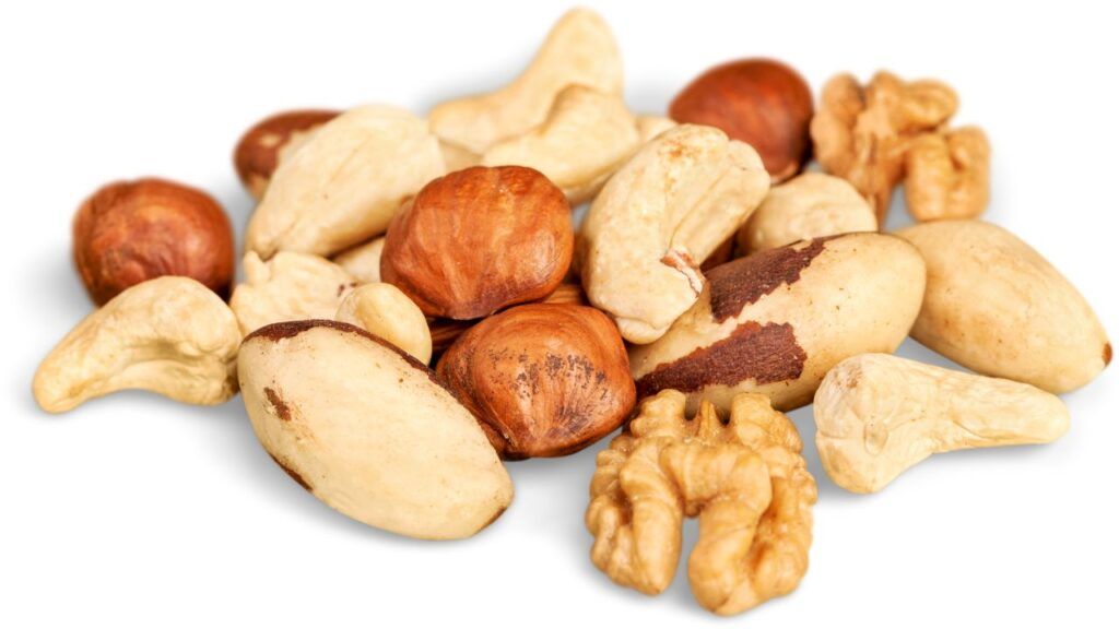 Frutos secos y semillas.