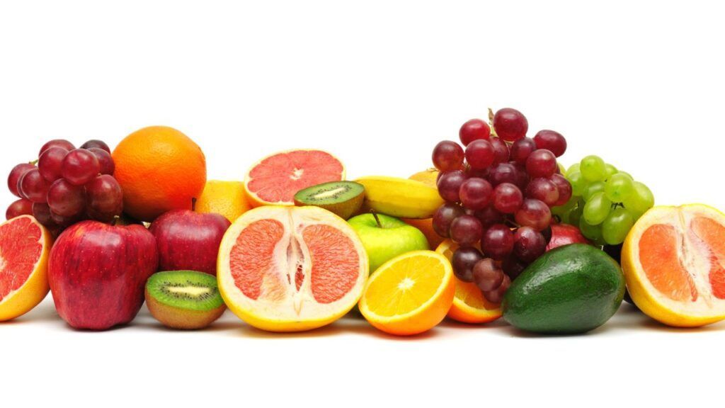 Frutas para una puesta a punto.