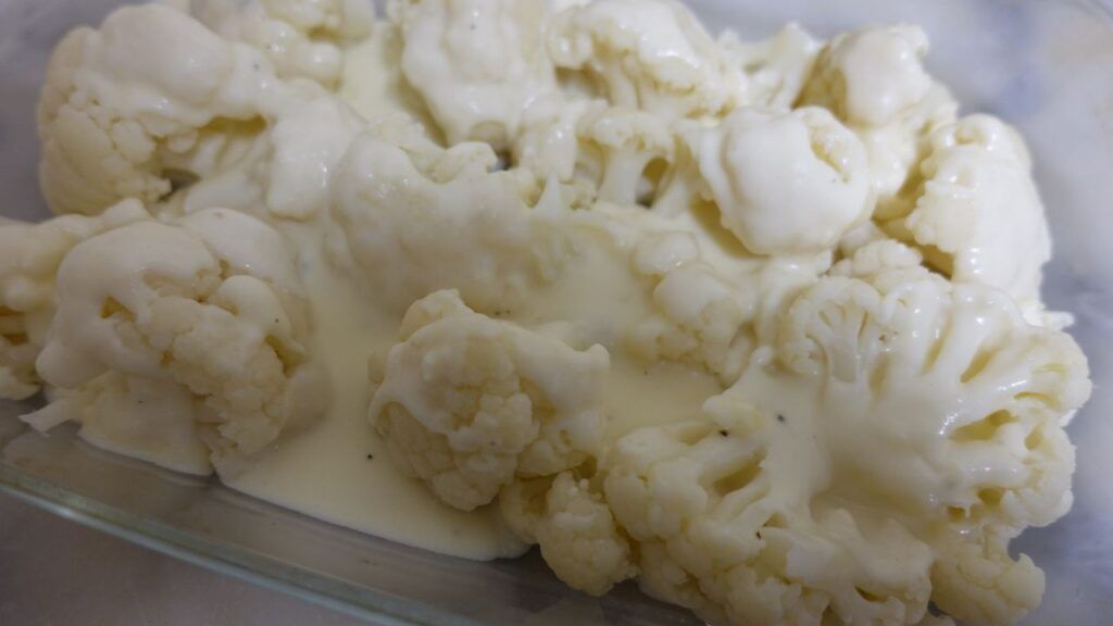 BECHAMEL cremosa sin lácteos, sin harina, sin gluten, vegana y low carb